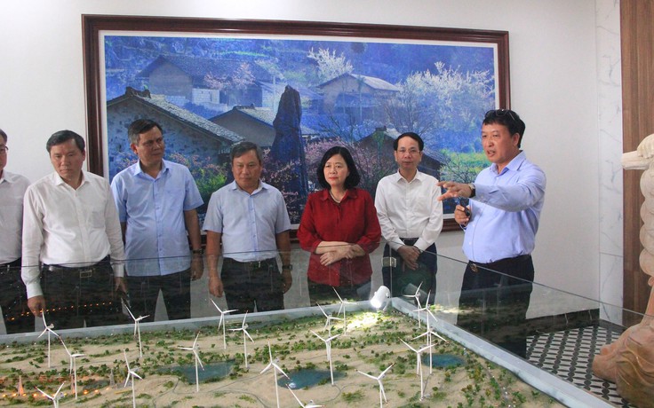 Trưởng ban Dân vận T.Ư khảo sát thực tế các dự án trọng điểm tại Quảng Bình
