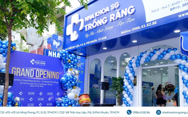 Nha khoa trồng răng Sài Gòn tưng bừng khai trương cơ sở 2 tại Q.Phú Nhuận