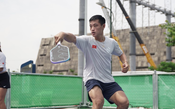 'Hoàng tử' pickleball Việt Nam rủ rê cả nhà đánh giải Pickleball Thanh Niên 2024