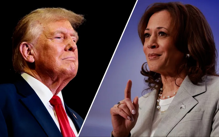 Ông Trump nói ông Biden 'bỏ cuộc', chê Phó tổng thống Harris không đủ sức thay thế