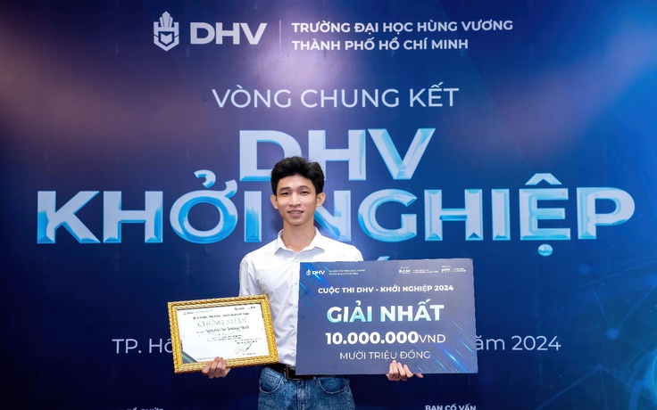 Chung kết ‘DHV - Khởi nghiệp 2024’: Sinh viên Khoa Kỹ thuật Công nghệ chiến thắng