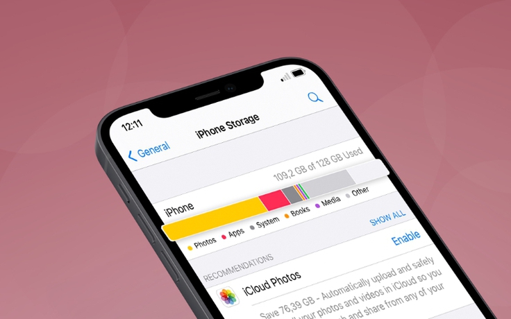 Cách giải phóng dung lượng lưu trữ trên smartphone