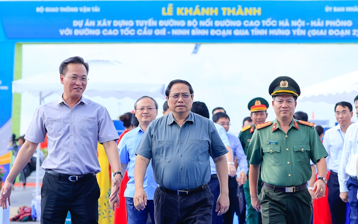 Thông xe tuyến đường nối 2 cao tốc huyết mạch qua Hưng Yên