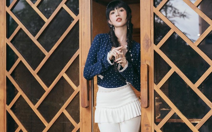 Bị khuyết điểm ở chân, Ngọc Trinh hóa tiểu thư trông thấy với phong cách mới toanh
