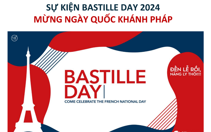 Ngày hội ‘Bastille Day’ nhân Quốc khánh Pháp tại Hà Nội và TP.HCM