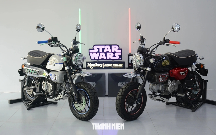 'Xe khỉ' Honda Monkey Star Wars Limited Edition đầu tiên về Việt Nam, chỉ có 2 chiếc