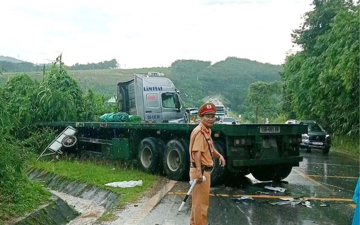 4 vụ tai nạn giao thông tại 'điểm đen' trên QL14 trong vòng 3 ngày