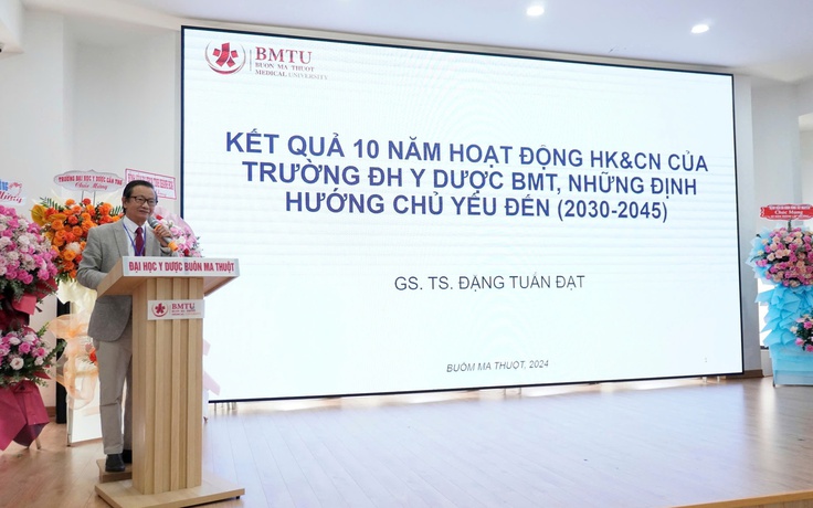 Hội nghị khoa học kỷ niệm 10 năm thành lập Trường ĐH Y Dược Buôn Ma Thuột