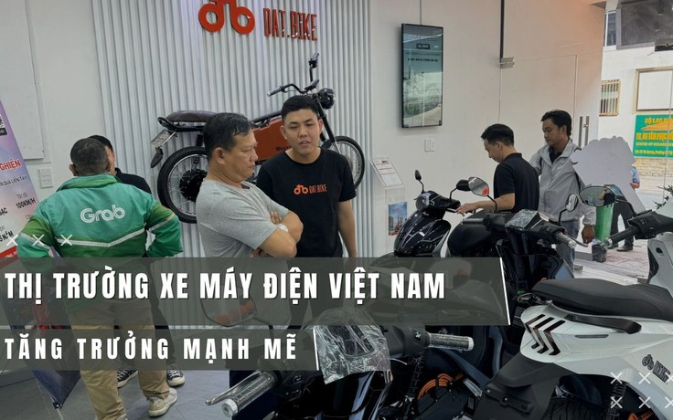 Thị trường xe máy điện Việt Nam tăng trưởng mạnh mẽ