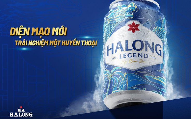 Bia Hạ Long Legend - Diện mạo mới, chất huyền thoại