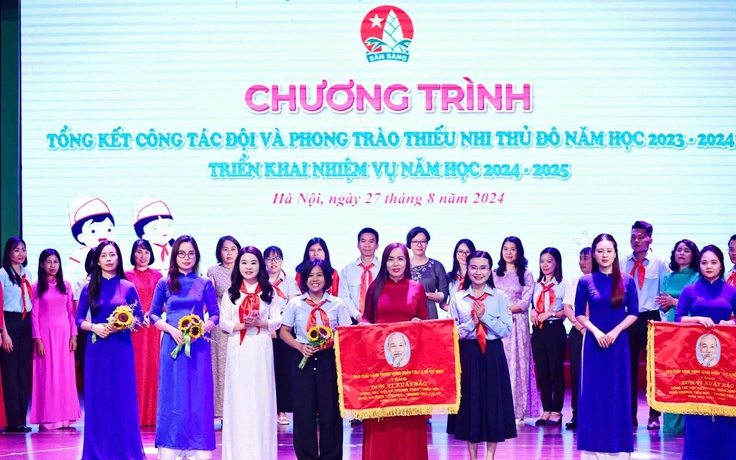 Phong trào thiếu nhi thủ đô đạt được nhiều kết quả nổi bật