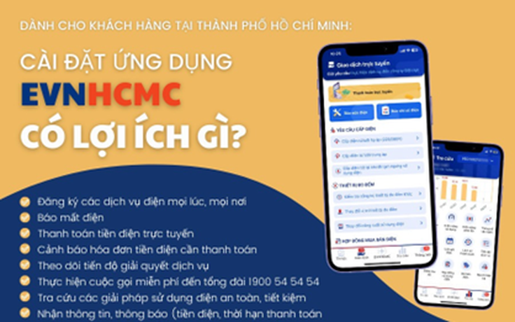 Điện lực TP.HCM nâng cấp ứng dụng chăm sóc khách hàng