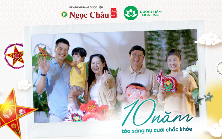 Kem đánh răng dược liệu Ngọc Châu - 10 năm tỏa sáng nụ cười chắc khỏe