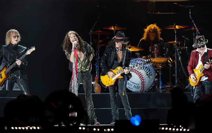 Ban nhạc rock Aerosmith giã từ sân khấu