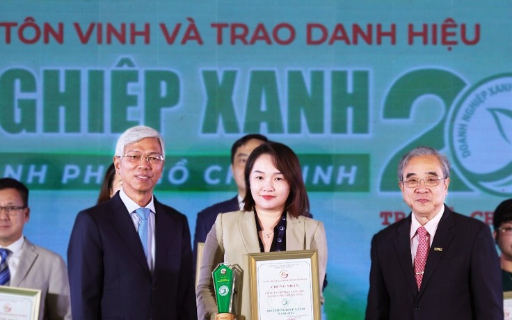 PNJ được vinh danh 'Doanh nghiệp xanh TP.HCM 2024'