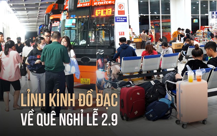 Về quê nghỉ lễ Quốc khánh 2.9: Hồi hộp phút chót mới mua được vé xe