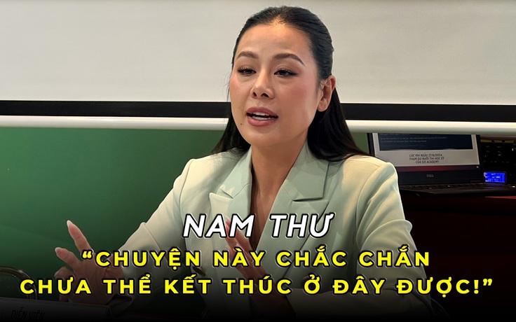 Công ty tổ chức họp báo cho diễn viên Nam Thư bị phạt 2 triệu đồng