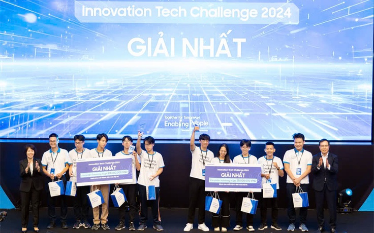 SV ĐH Duy Tân tiếp tục giành giải Nhất ở Samsung Innovation Campus (SIC) năm 2024