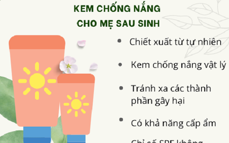 Top 10 kem chống nắng sau sinh bảo vệ da mà không gây kích ứng 