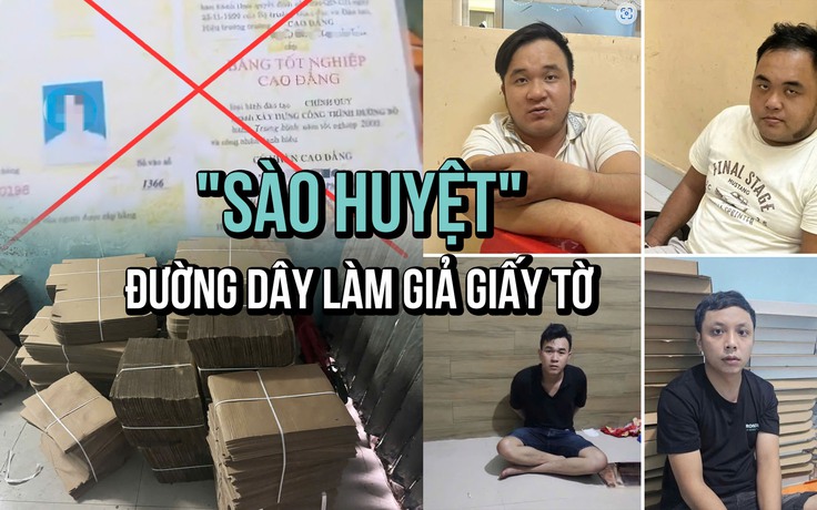 Bên trong 'sào huyệt' đường dây làm giấy tờ giả xuyên biên giới