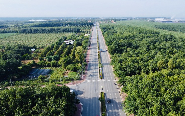 Bình Dương: Đồng loạt khánh thành tuyến đường huyết mạch liên huyện, cầu Bạch Đằng 2