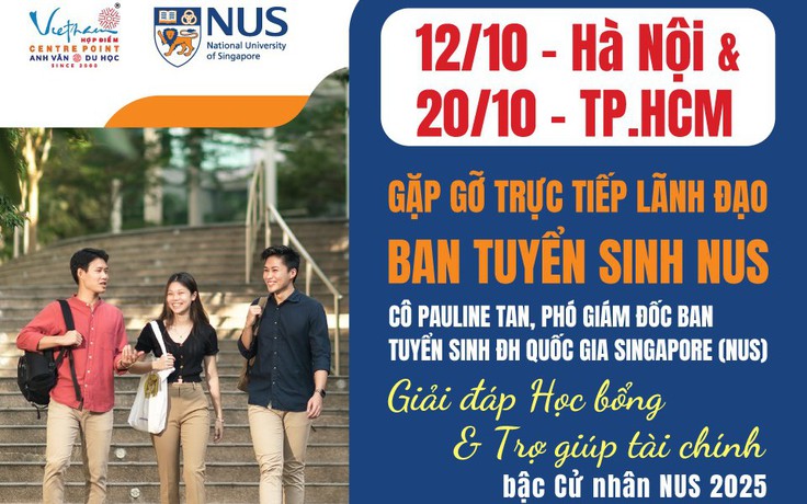 National University Of Singapore (NUS) thông tin học bổng, trợ giúp tài chính bậc cử nhân 2025