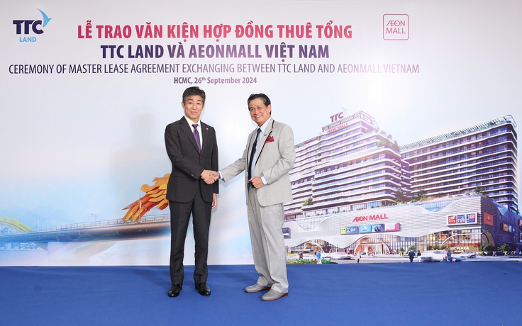 TTC Land và AeonMall Việt Nam ký Hợp đồng thuê tổng triển khai TTTM AEON MALL