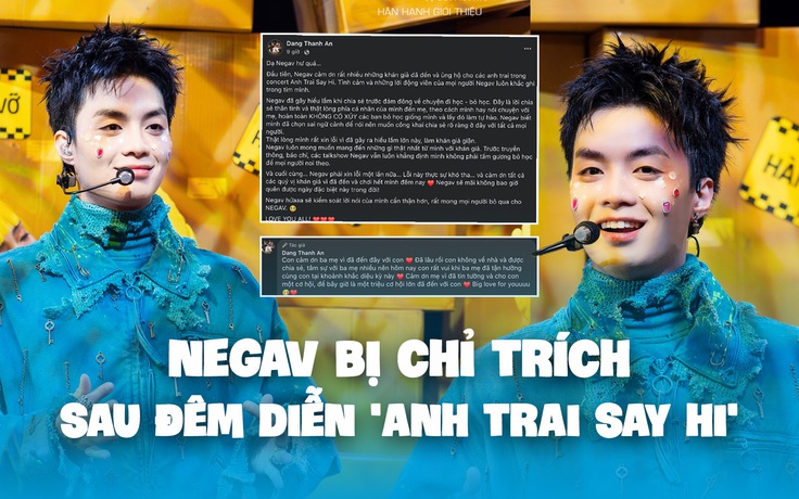 Phát ngôn vạ miệng của Negav: 'Mẹ thấy quyết định cho con nghỉ học đúng chưa?'