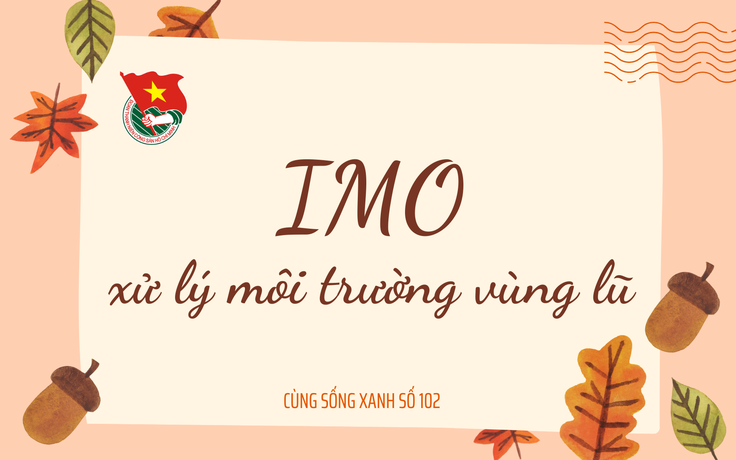 Cùng sống xanh số 102: Khi cộng đồng Cùng sống xanh tập hợp IMO xử lý môi trường vùng lũ