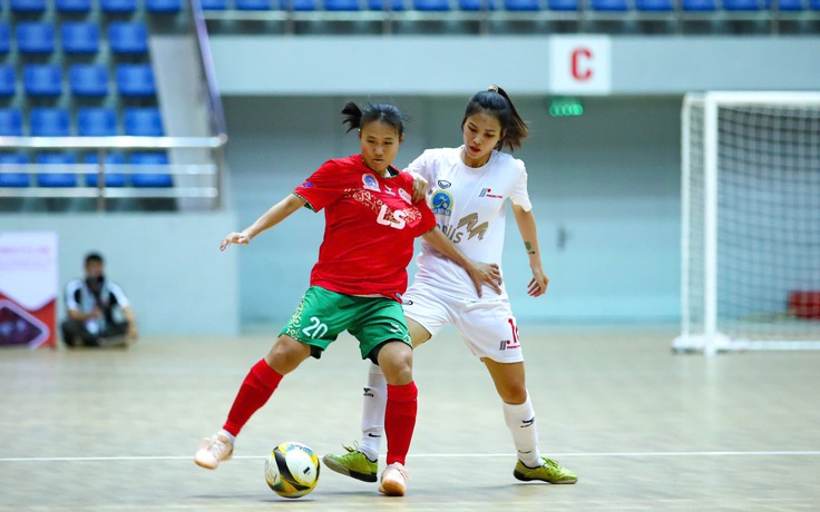 Thái Sơn Nam TP.HCM vô địch lượt đi giải futsal nữ VĐQG 2024