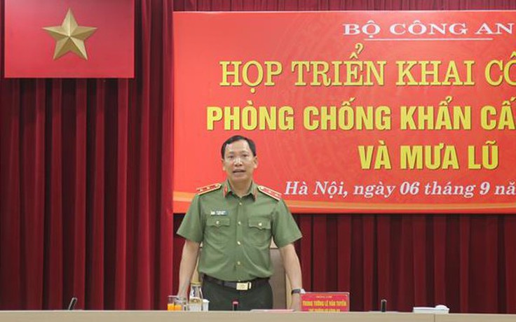 Công an chủ động ứng phó siêu bão Yagi