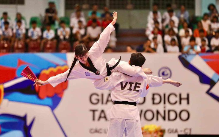 Dàn sao trẻ góp mặt tranh tài ở giải vô địch taekwondo các CLB quốc gia 2024