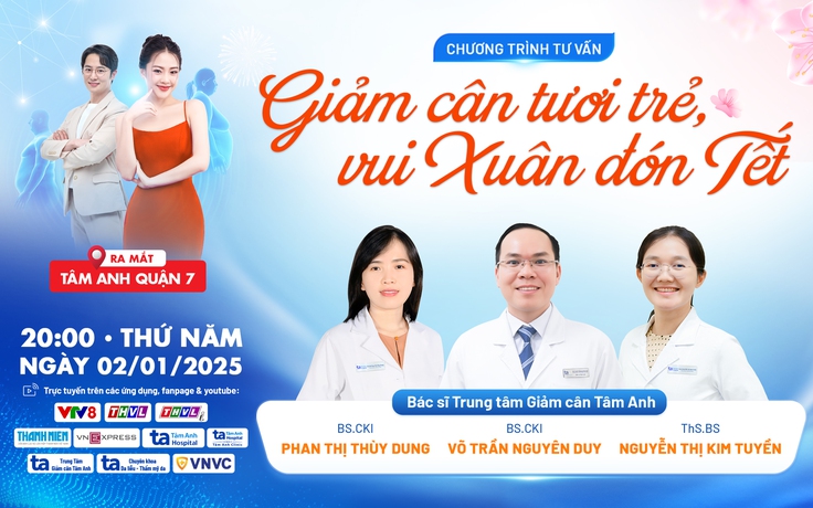 20 giờ - Livestream: 'Giảm cân tươi trẻ, vui xuân đón tết'