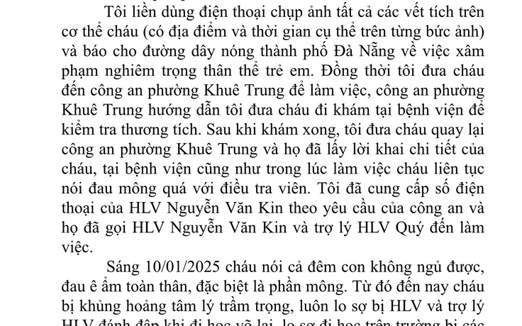 Vụ tố đánh VĐV taekwondo, động thái mới nhất của HLV: Muốn nói rõ sự việc và hướng xử lý…