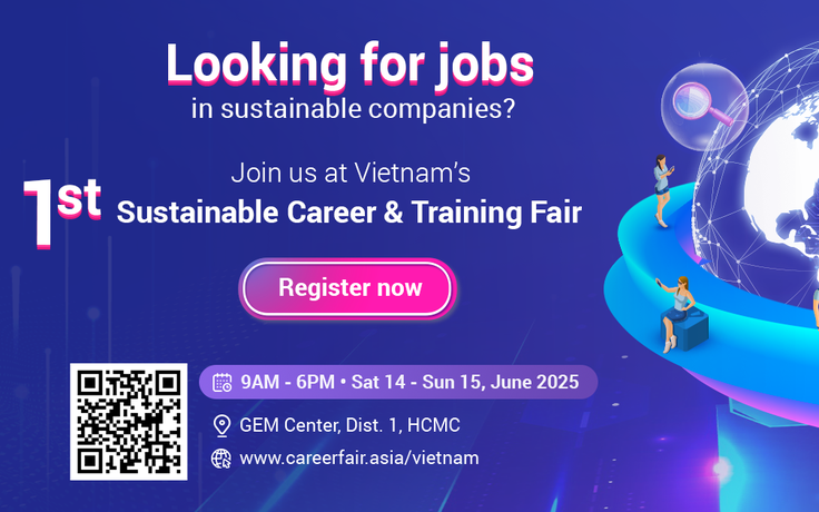 Vietnam Career & Training Fair 2025: Ngày hội Việc làm và đào tạo cho người đi làm