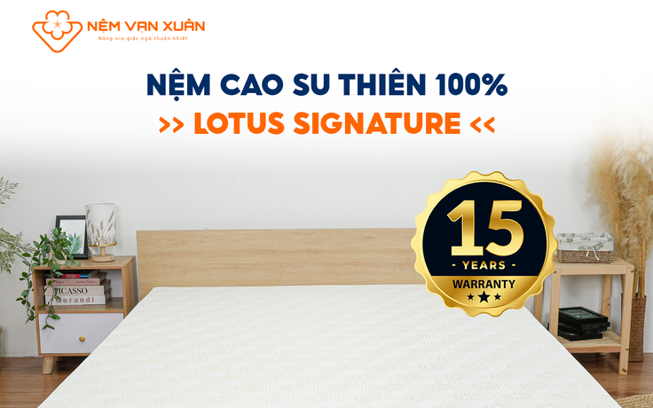 Nệm Vạn Xuân - nệm được thiết kế riêng cho người Việt