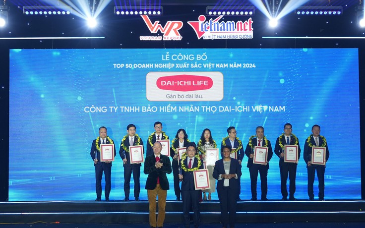 Dai-ichi Life Việt Nam nằm trong top đầu doanh thu phí BH khai thác mới quy năm 2024