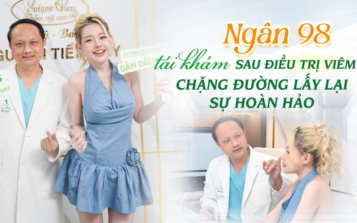 DJ Ngân 98 tái khám sau điều trị viêm: Chặng đường lấy lại sự hoàn hảo