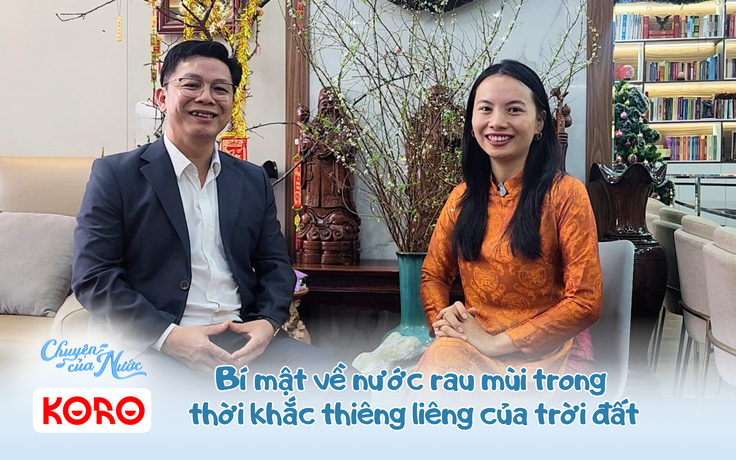 Chuyện của nước số 37: Bí mật về nước rau mùi trong thời khắc thiêng liêng của trời đất