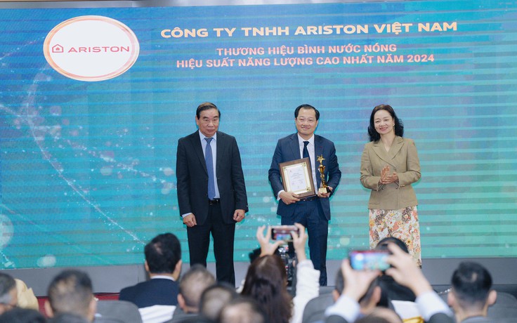 Ariston chiến thắng tại giải thưởng Hiệu suất năng lượng cao nhất