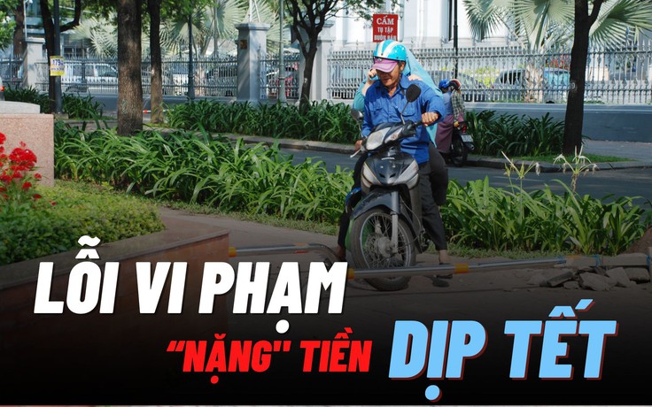 4 lỗi vi phạm giao thông dễ mắc phải trong dịp tết