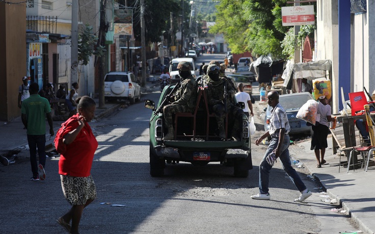 Quân đội các nước đến Haiti để giúp chống các băng đảng