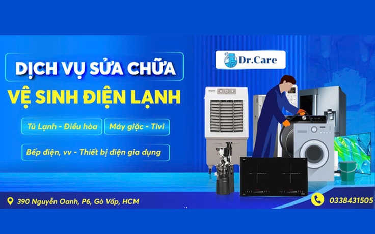 Sửa chữa DrCare - Giải pháp toàn diện cho thiết bị điện gia dụng của mọi nhà