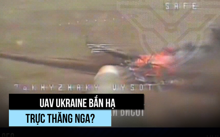 UAV Ukraine hạ thêm một trực thăng Nga?