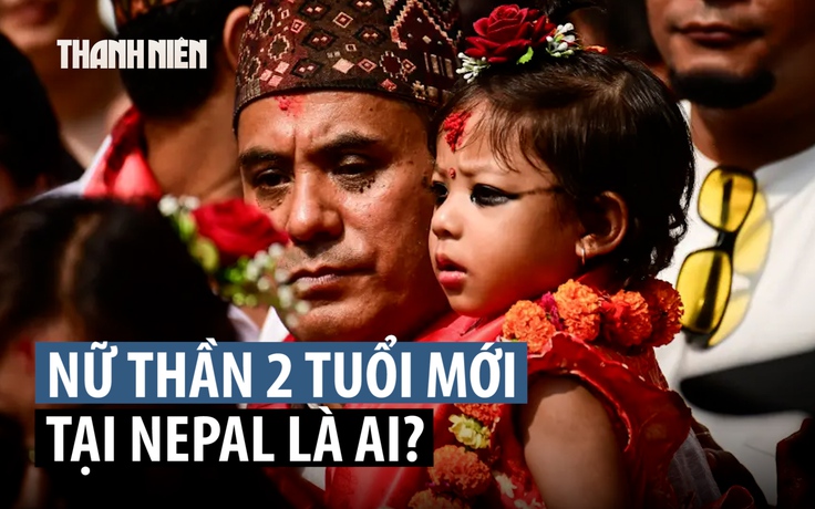 Bé gái 2 tuổi trở thành nữ thần mới của Nepal