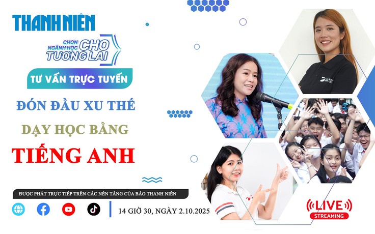 Tư vấn trực tuyến: Đón đầu xu thế dạy học bằng tiếng Anh