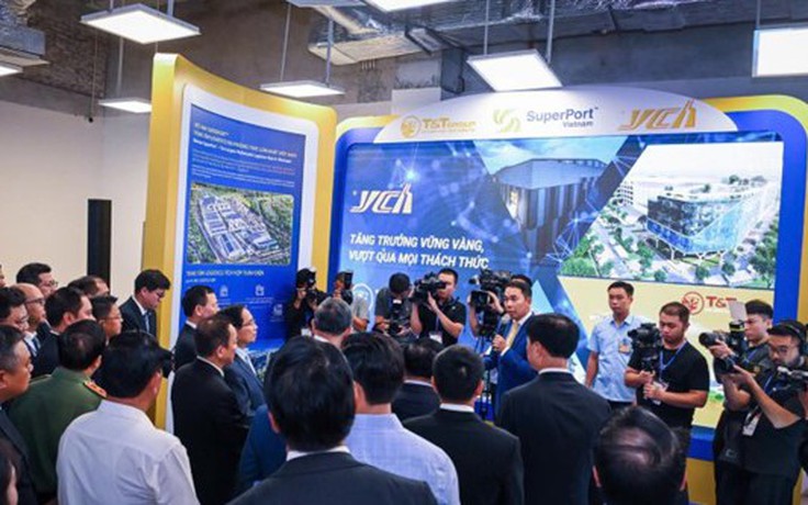 ‘Siêu cảng’ Việt Nam SuperPort™ của T&T Group gây ấn tượng mạnh tại VIIE 2025