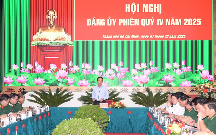 Ông Trần Lưu Quang giữ chức Bí thư Đảng ủy Quân sự TP.HCM