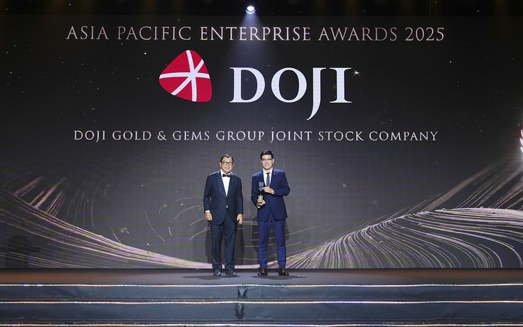 Tập đoàn DOJI liên tiếp được vinh danh những giải thưởng uy tín