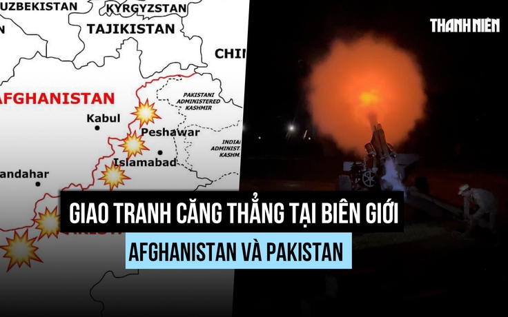 Afghanistan, Pakistan đấu súng ở biên giới